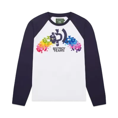 DENIM TEARS x Bstroy Tears Baseball Tee "White"