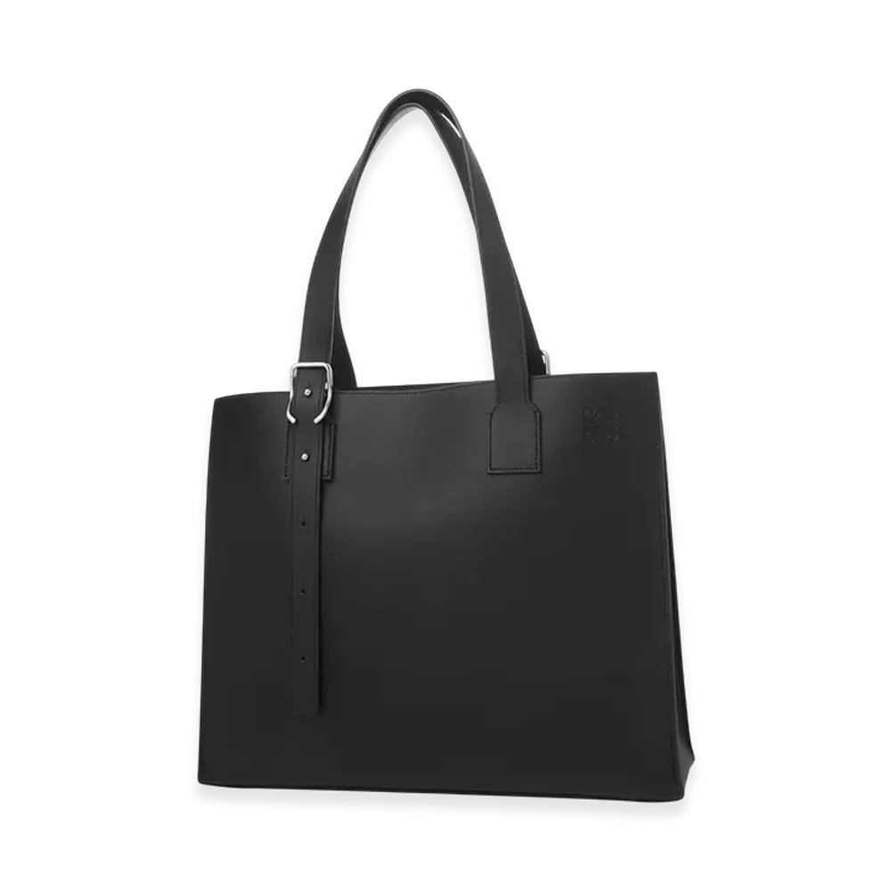 LOEWE Buckle Horizontal Tote "Black"