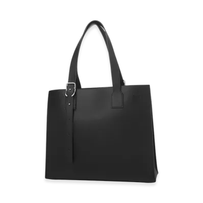 LOEWE Buckle Horizontal Tote "Black"