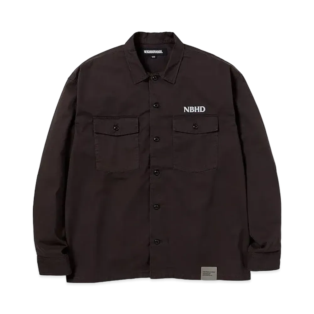 NEIGHBORHOOD 24SS BDU Shirt LS "Black"