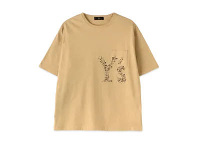Yohji Yamamoto Y's -ONLINE EXCLUSIVE- Y's PIN T-SHIRT "Khaki"