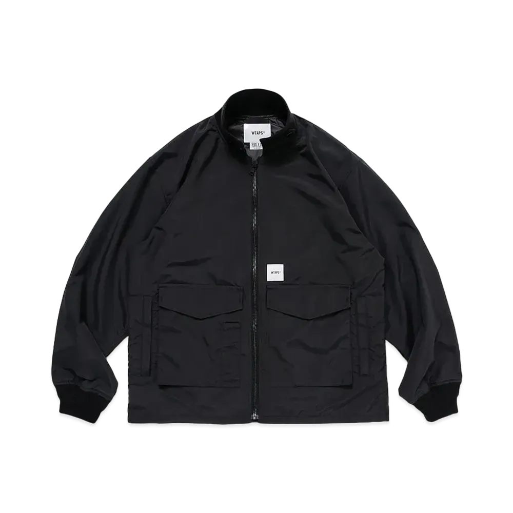 WTAPS WFS / Jacket / Nylon Tussah "Black"