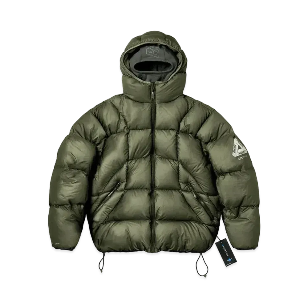PALACE Pertex Frost Balaclava Puffa "Olive"