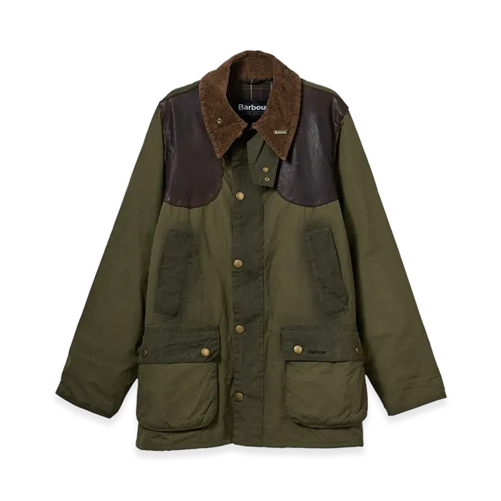 Barbour x WP Washed Bedale Wax Jacket "Olive"