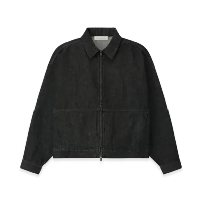 FEAR OF GOD ESSENTIALS Denim Work Jacket "Vintage Black"