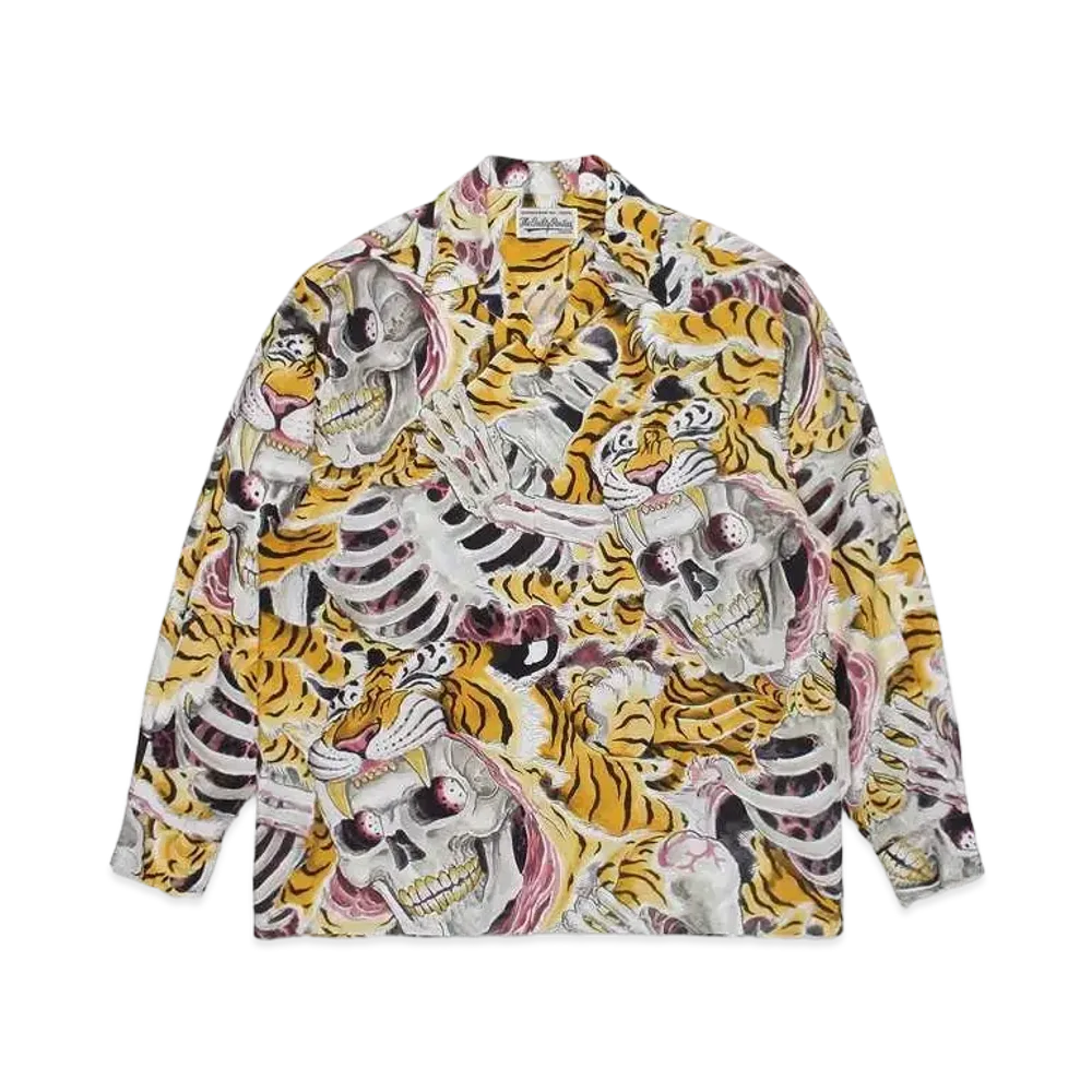 WACKO MARIA TIM LEHI / Hawaiian Shirt #1 "Yellow"
