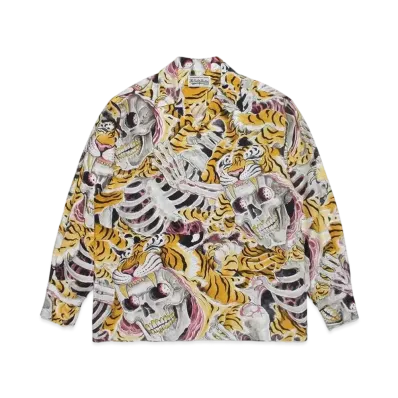 WACKO MARIA TIM LEHI / Hawaiian Shirt #1 "Yellow"