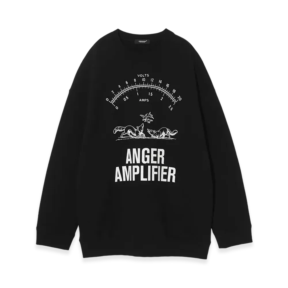 UNDERCOVER Cotton Sweat Big Pullover "Black"