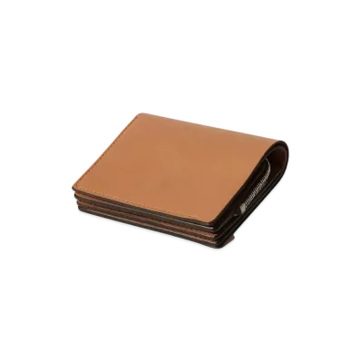 SOPHNET. Leather Wallet "Beige"