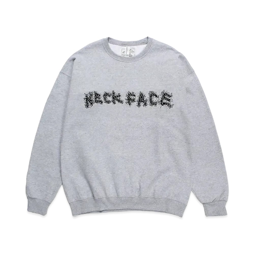 WACKO MARIA x neckface / Sweat Shirt "Gray"