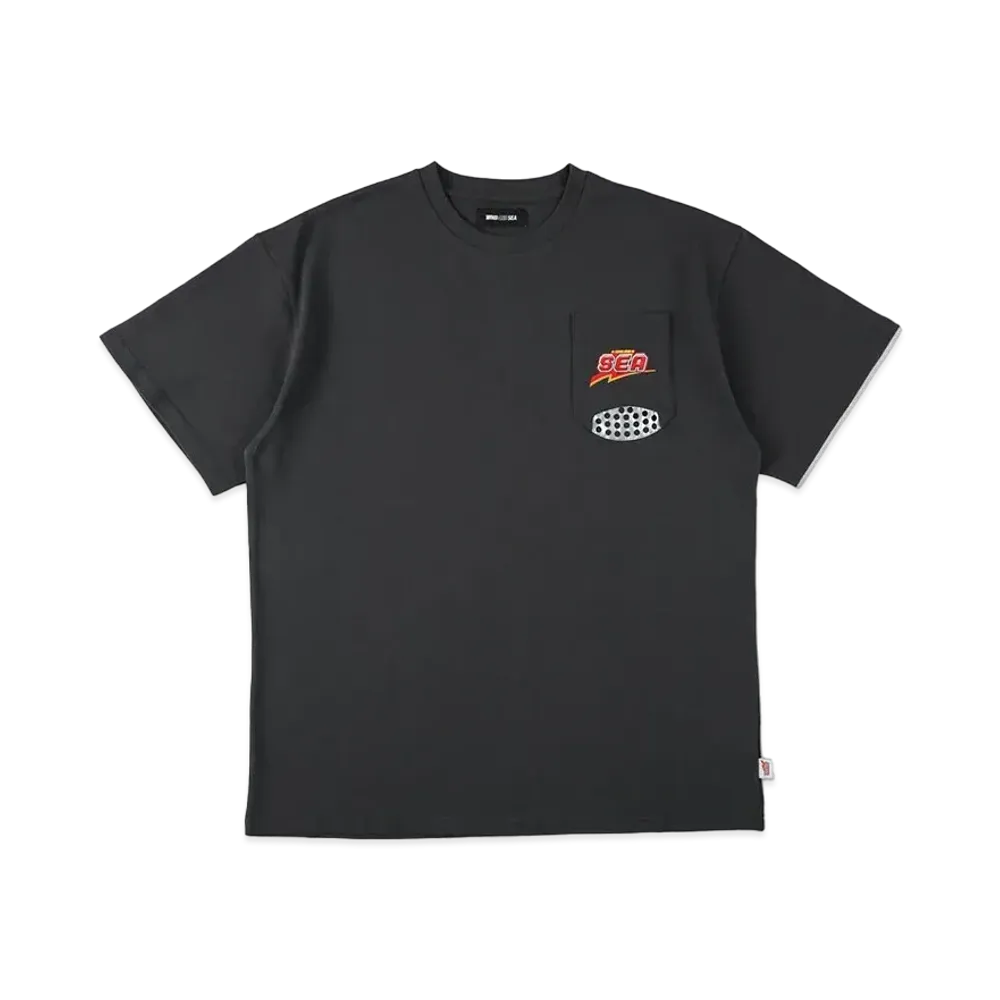 WIND AND SEA x U.F.O. Pocket Tee "Black"