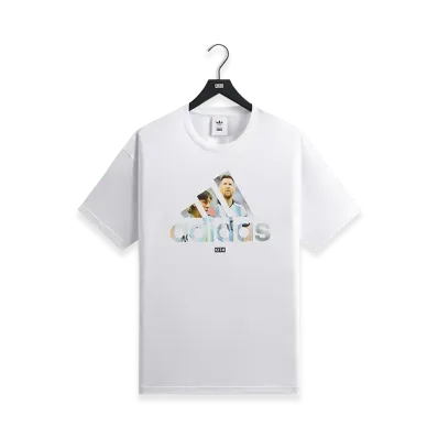 Kith x Lionel Messi x adidas Football Graphic Tee "White"