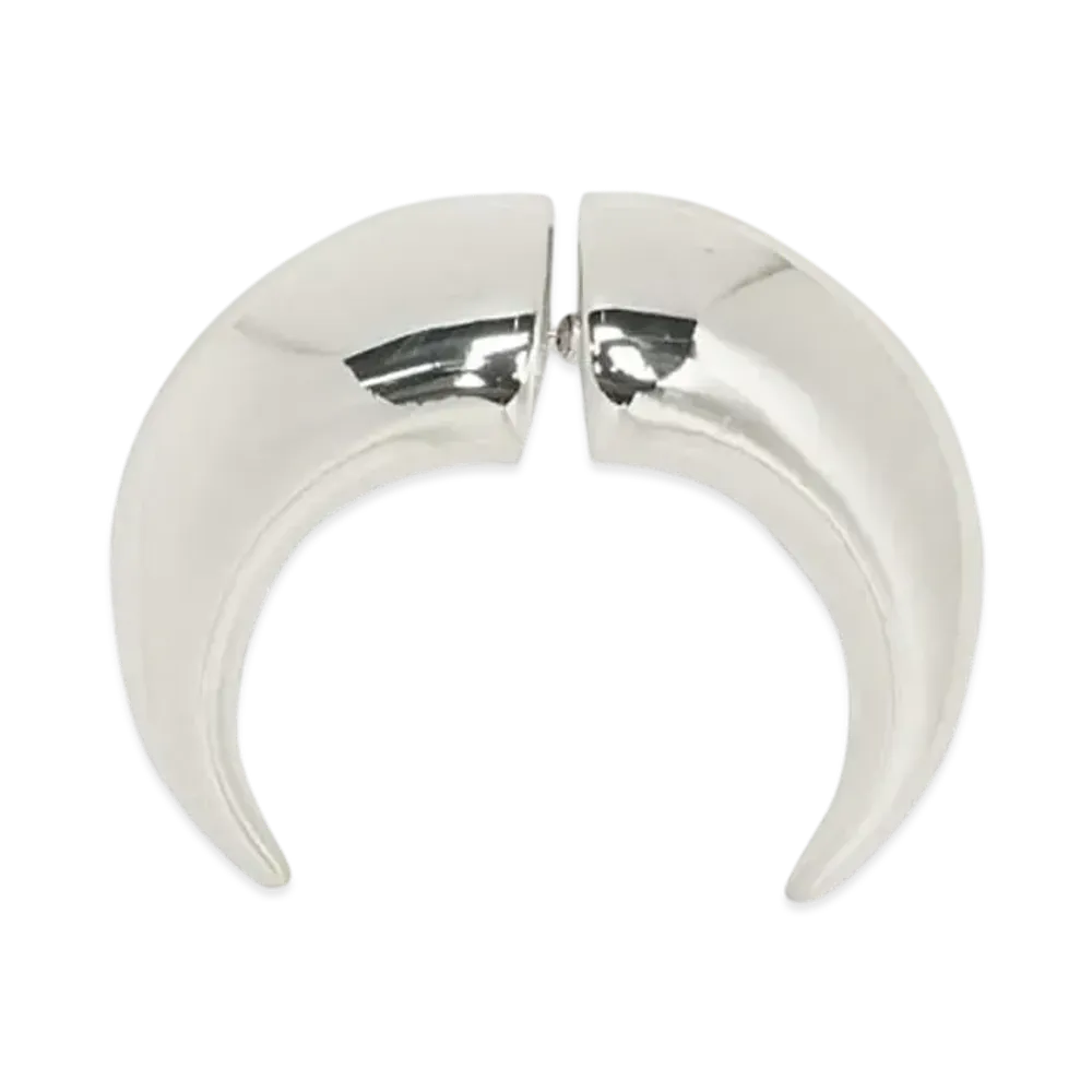 Marine serre SILVER PLATED SHAMANIC STUD "SHINY SILVER"