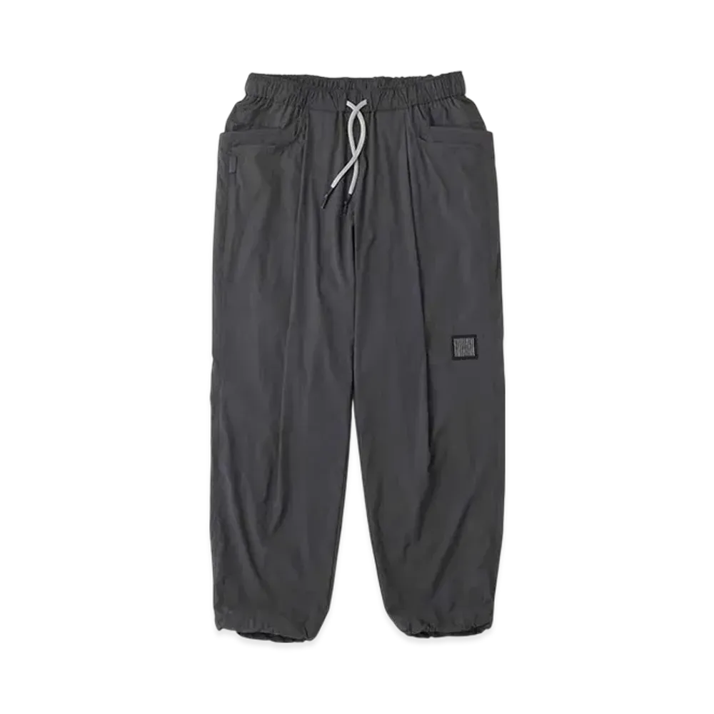 S.F.C / Stripes For Creative Wide Tapered Easy Pants(Nylon) "Gray"