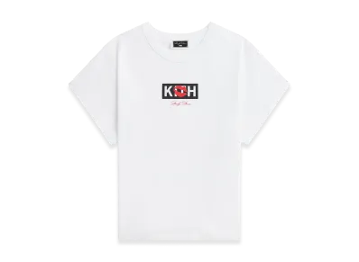 Kith x Marilyn Monroe Women's Kiss Mulberry Vintage Tee "White"