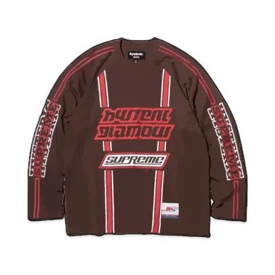 Supreme x HYSTERIC GLAMOUR Mesh L/S Top "Brown"