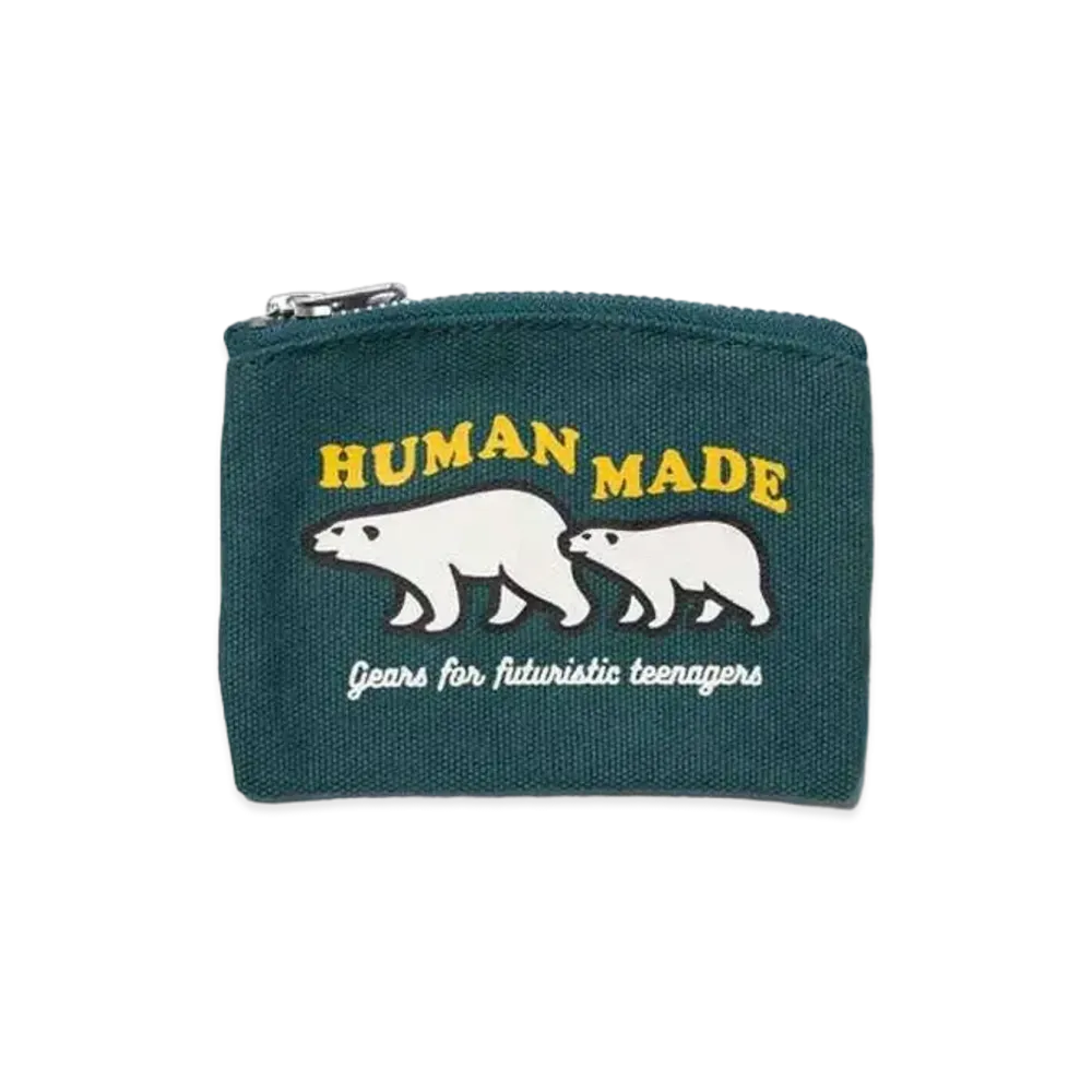 HUMAN MADE Card Case "Green"