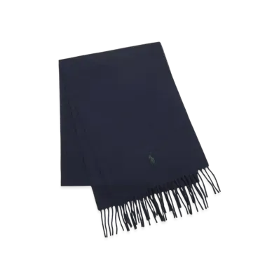 Polo Ralph Lauren Recycled Wool Muffler "Navy"