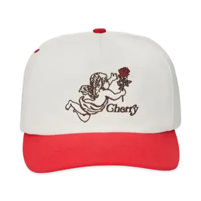 Girls Don't Cry x Cherry Los Angeles Angel Hat "White/Red"