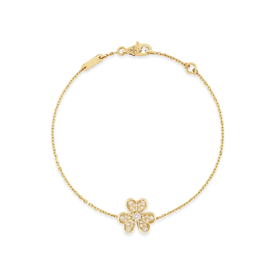 Van Cleef & Arpels Frivole bracelet mini model "18K Yellow gold/Diamond"
