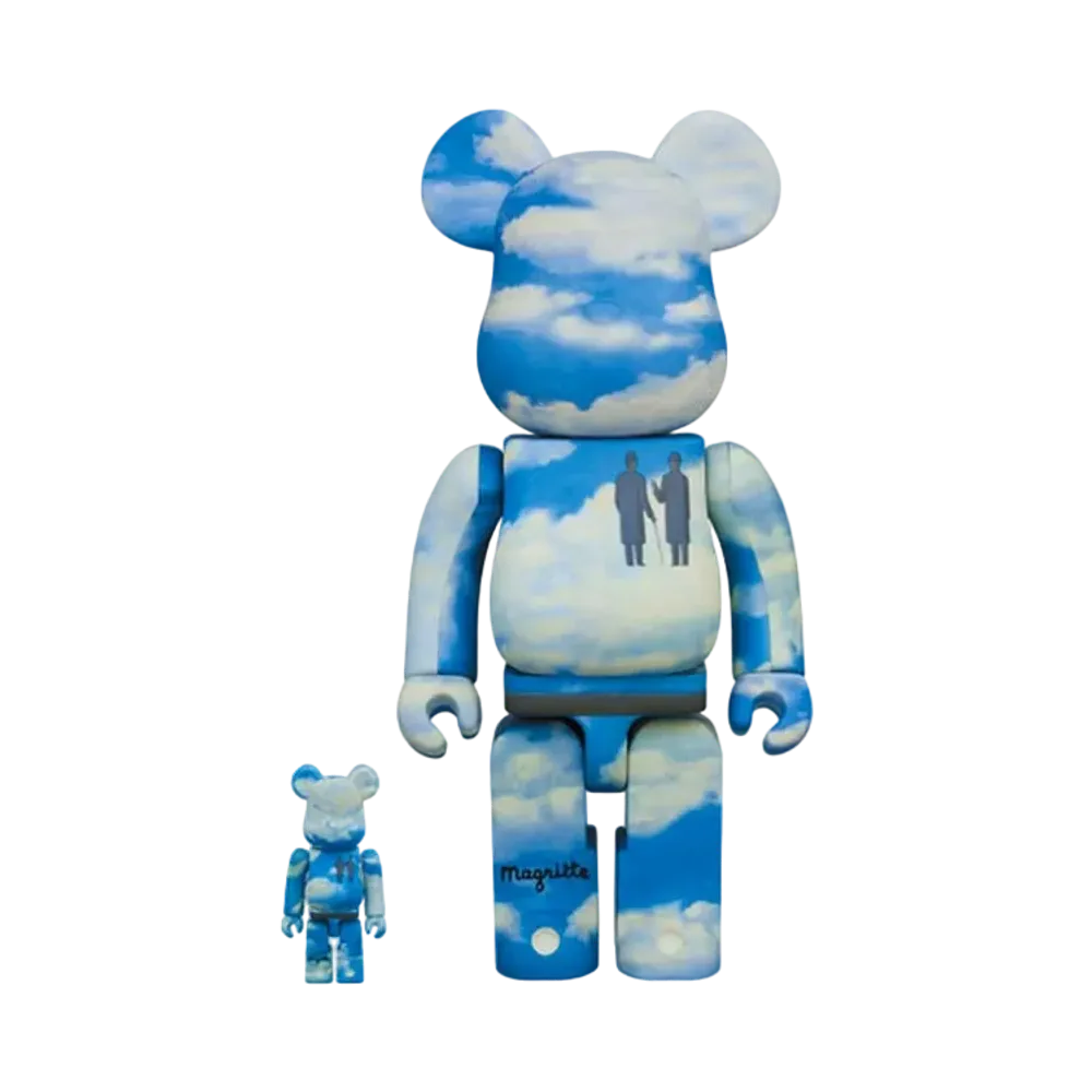 Bearbrick Rene Magritte 1963/The Castle of the Pyrenees 100% & 400%