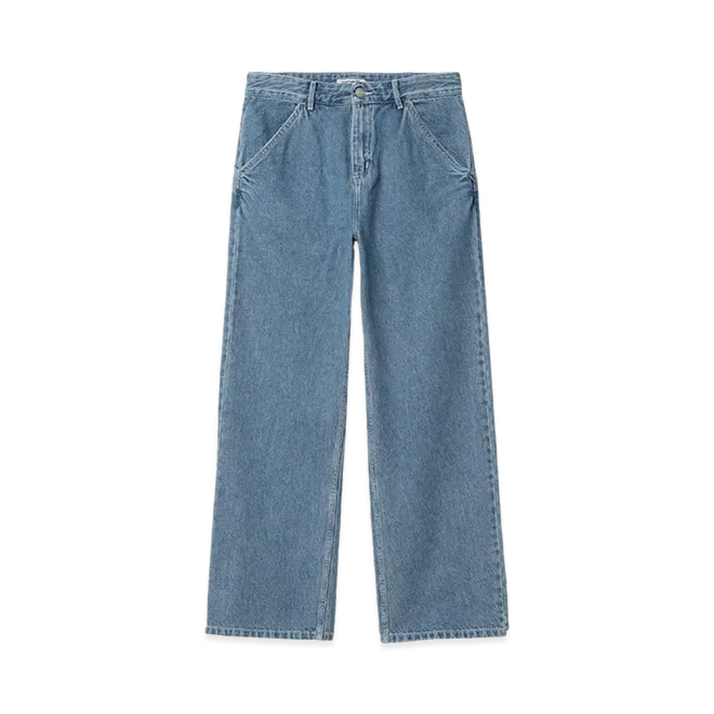 Carhartt WIP Women's Simple Pants "Blue Heavy Stone Wash"