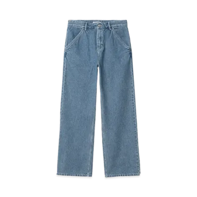 Carhartt WIP Women's Simple Pants "Blue Heavy Stone Wash"