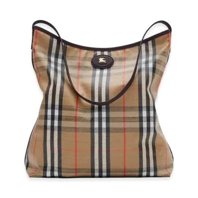 Burberry Women's Medium Highland Shoulder Bag "Sand Beige"