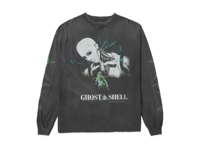 SAINT Mxxxxxx x Ghost In The Shell GS_LS Tee_GITS "Black"