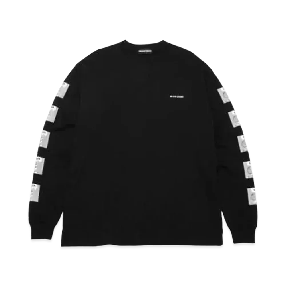 GOD SELECTION XXX x BE MY GUEST L/S T-SHIRT GX-S21-BMGLT-01 "Black"