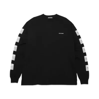 GOD SELECTION XXX x BE MY GUEST L/S T-SHIRT GX-S21-BMGLT-01 "Black"