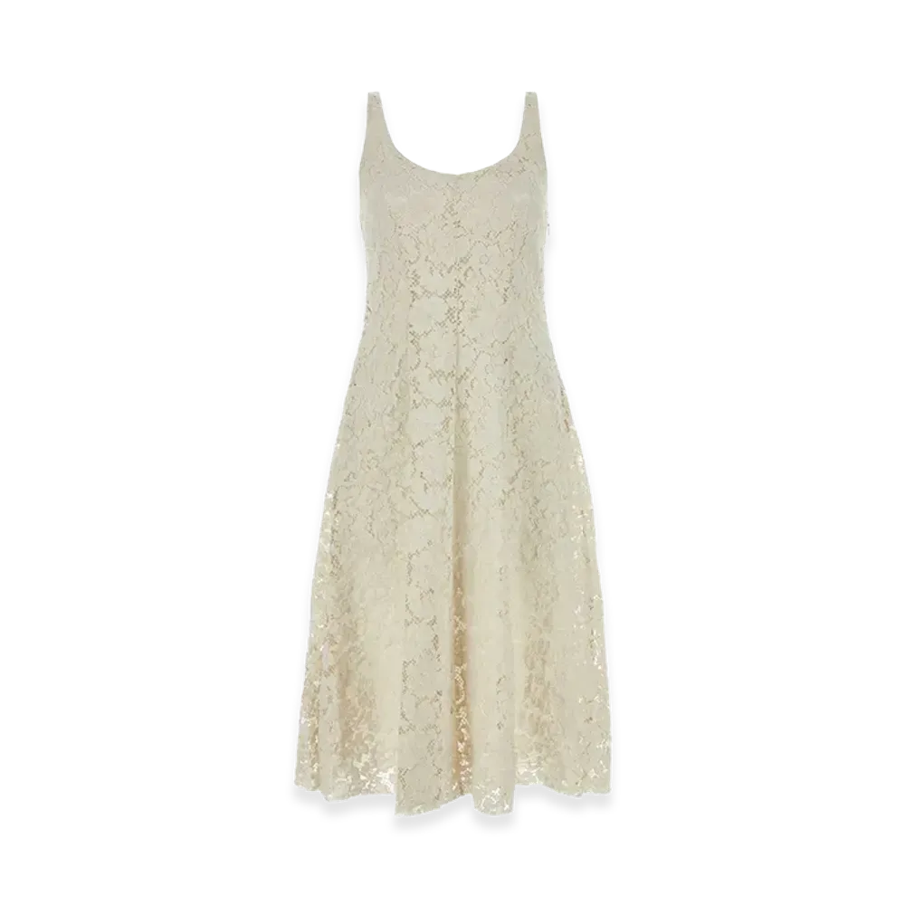PRADA Women's Lace Dress "White"