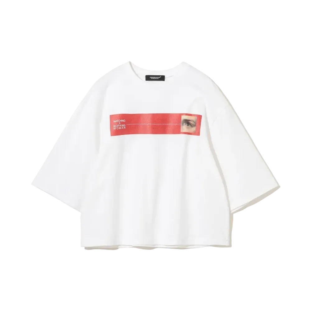 UNDERCOVER Cotton Short Wide T-Shirt "White"
