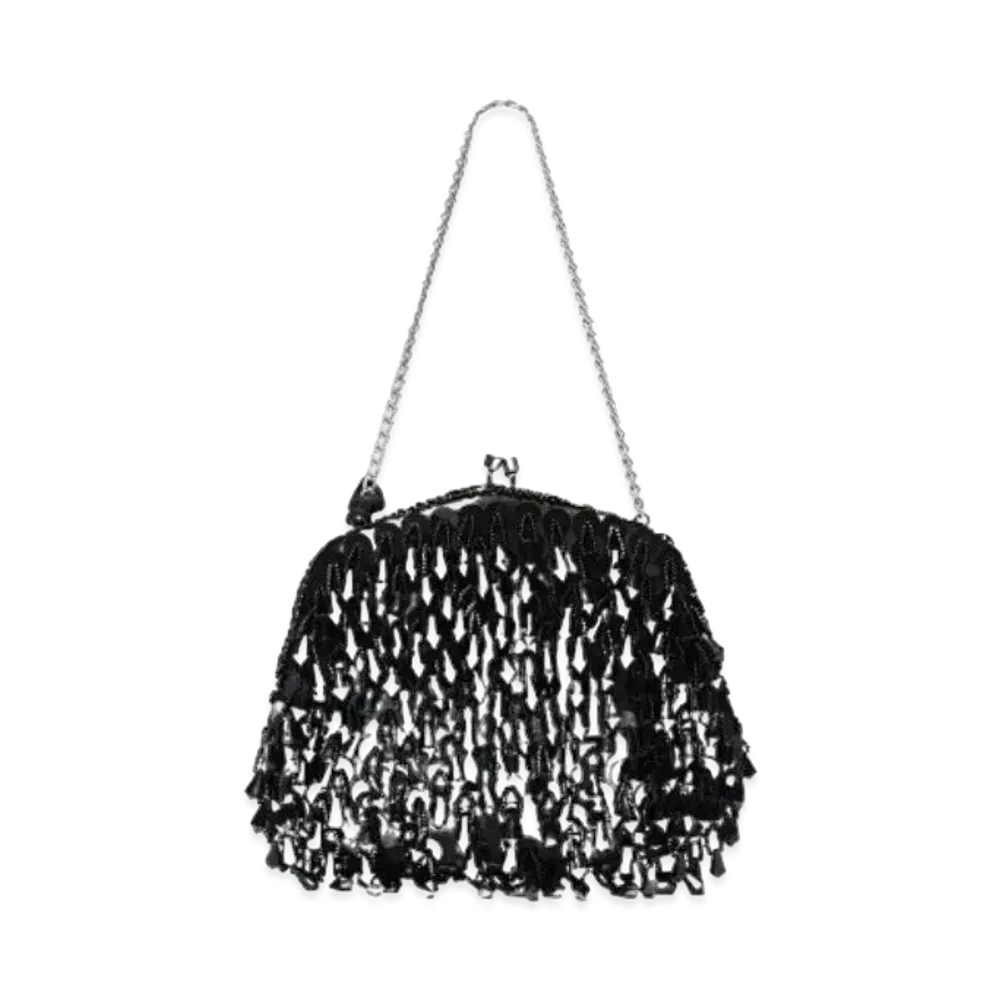 Maison Margiela Recicla Teardrop Bead Bag "Black"