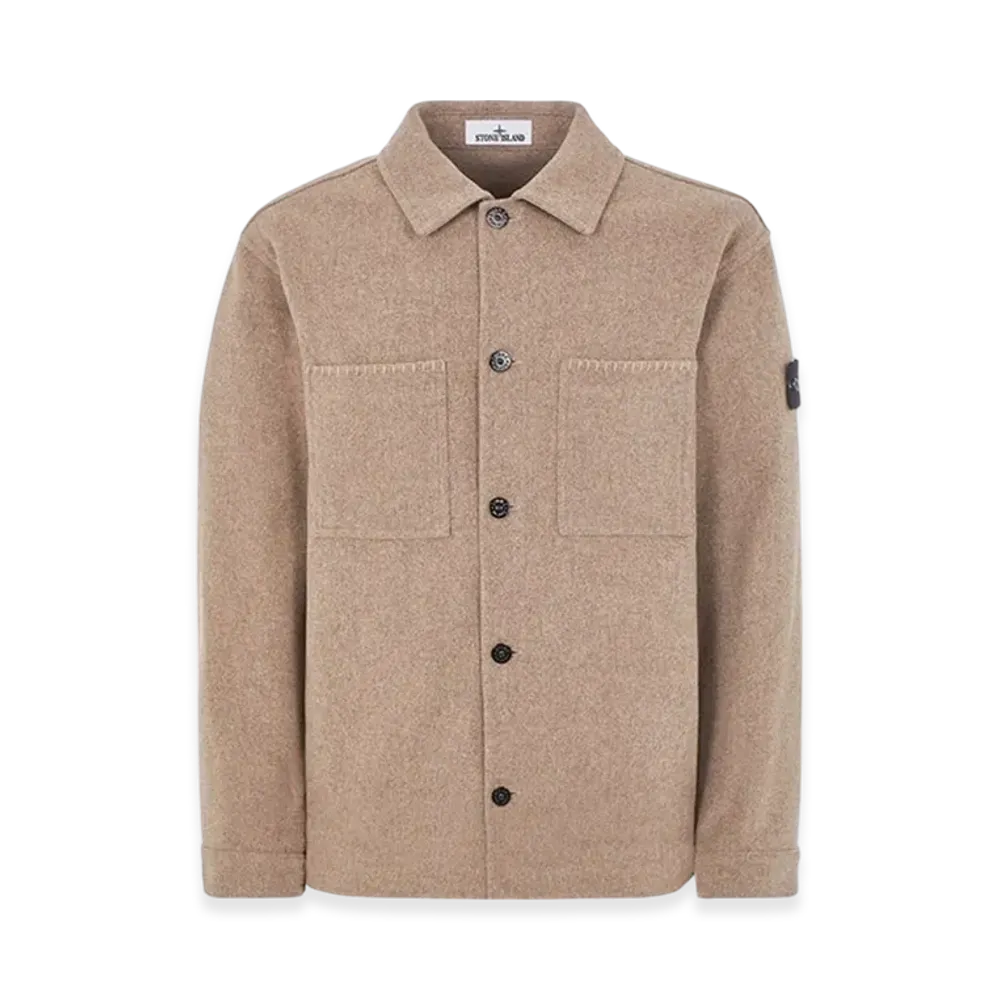 Stone Island Q1030 Panno Speciale Shirt Jacket - 23FW "Dove Grey"