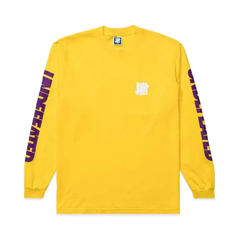 UNDEFEATED LOCKUP L/S TEE - 80313 "Gold"