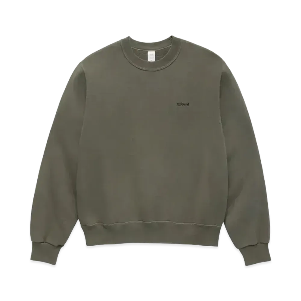 JJJJound J90 Crewneck "Dark Olive"