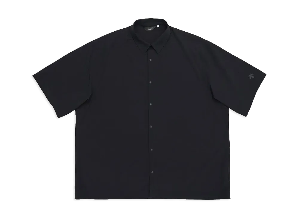 Graphpaper x DESCENTE Untrimmed Oversized S/S Shirt "Black"