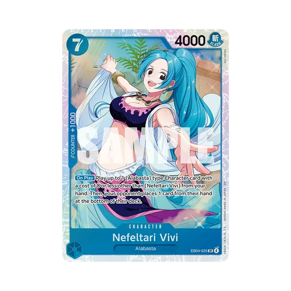 ネフェルタリ・ビビ SR [EB04-025]【英語版】(ブースターパック「蒼海の七傑」)