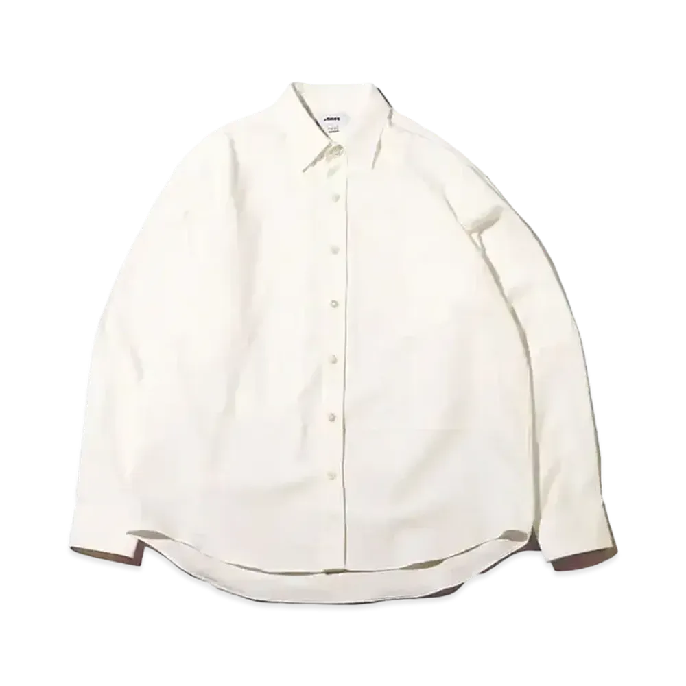 atmos Poplin Patchwork Shirt "White"