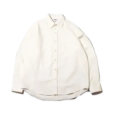 atmos Poplin Patchwork Shirt "White"