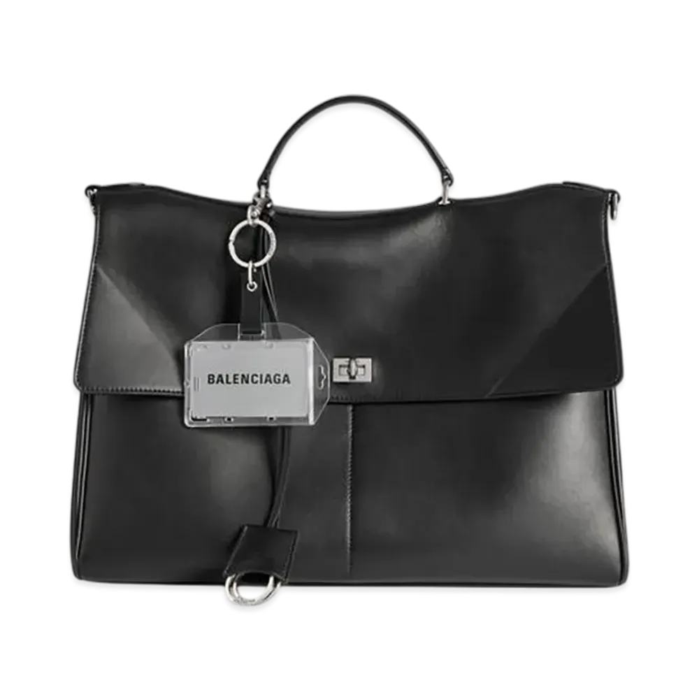 BALENCIAGA Rodeo Portfolio Bag "Black"