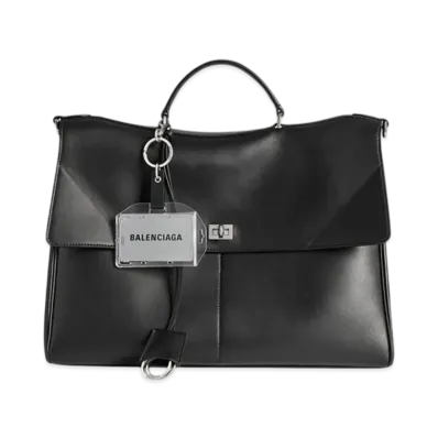 BALENCIAGA Rodeo Portfolio Bag "Black"