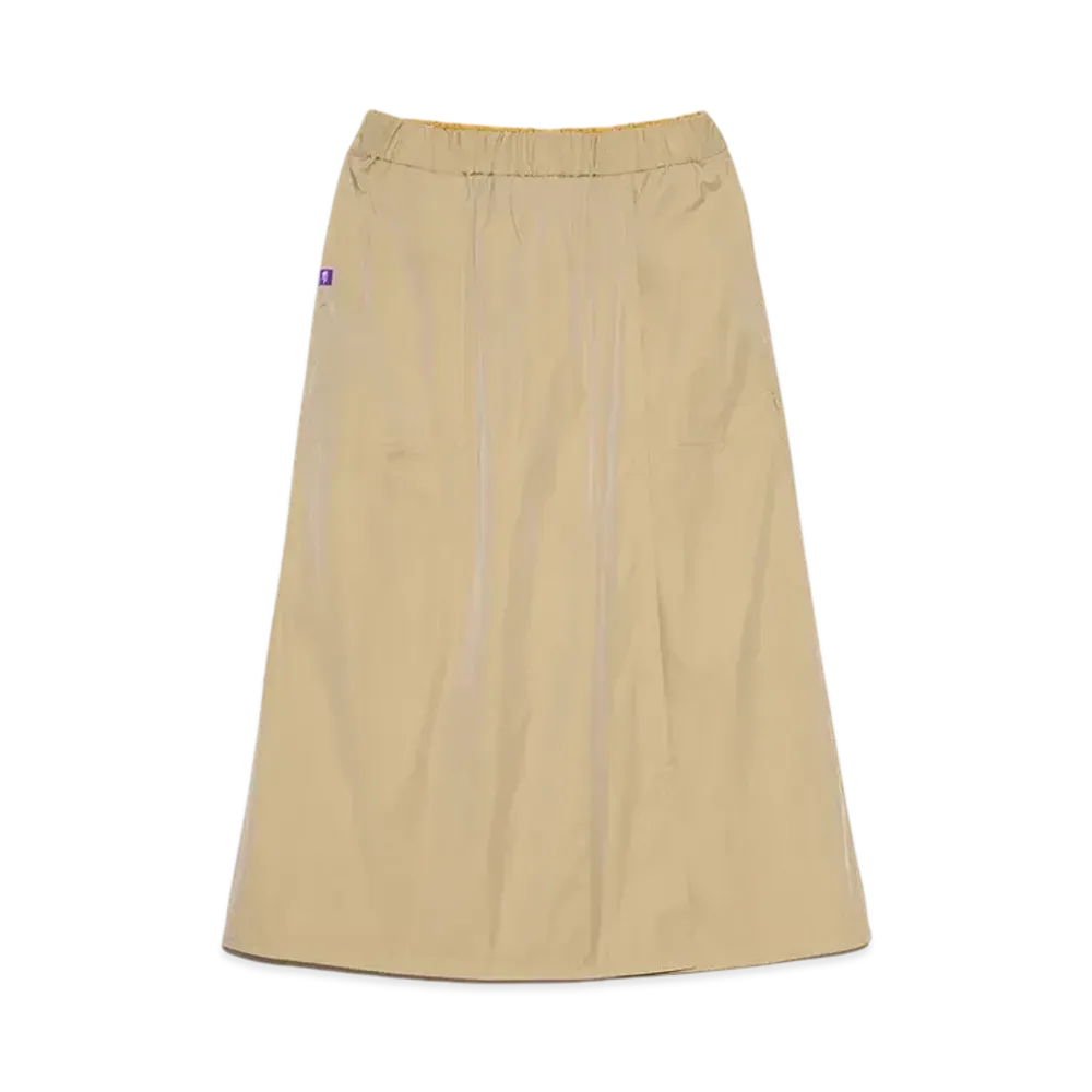The North Face PURPLE LABEL Double-built Field Wrap Skirt "Beige"