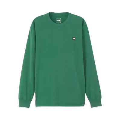 The North Face Long Sleeve Small Box Logo Tee "TNF Green"