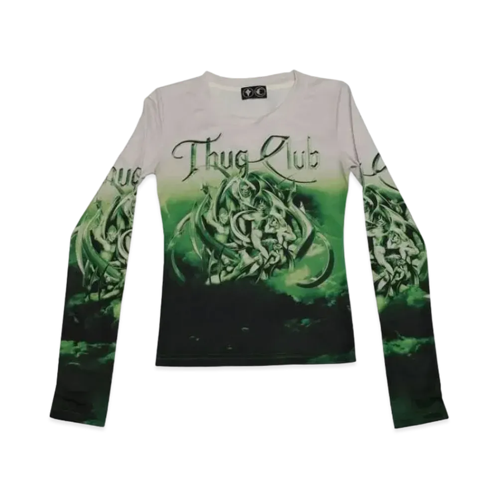 THUG CLUB TC JPG Sleeve Women "Green"