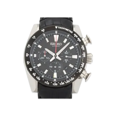 SEIKO Brightz Ananta Mechanical Chronograph "Black" SAEK003