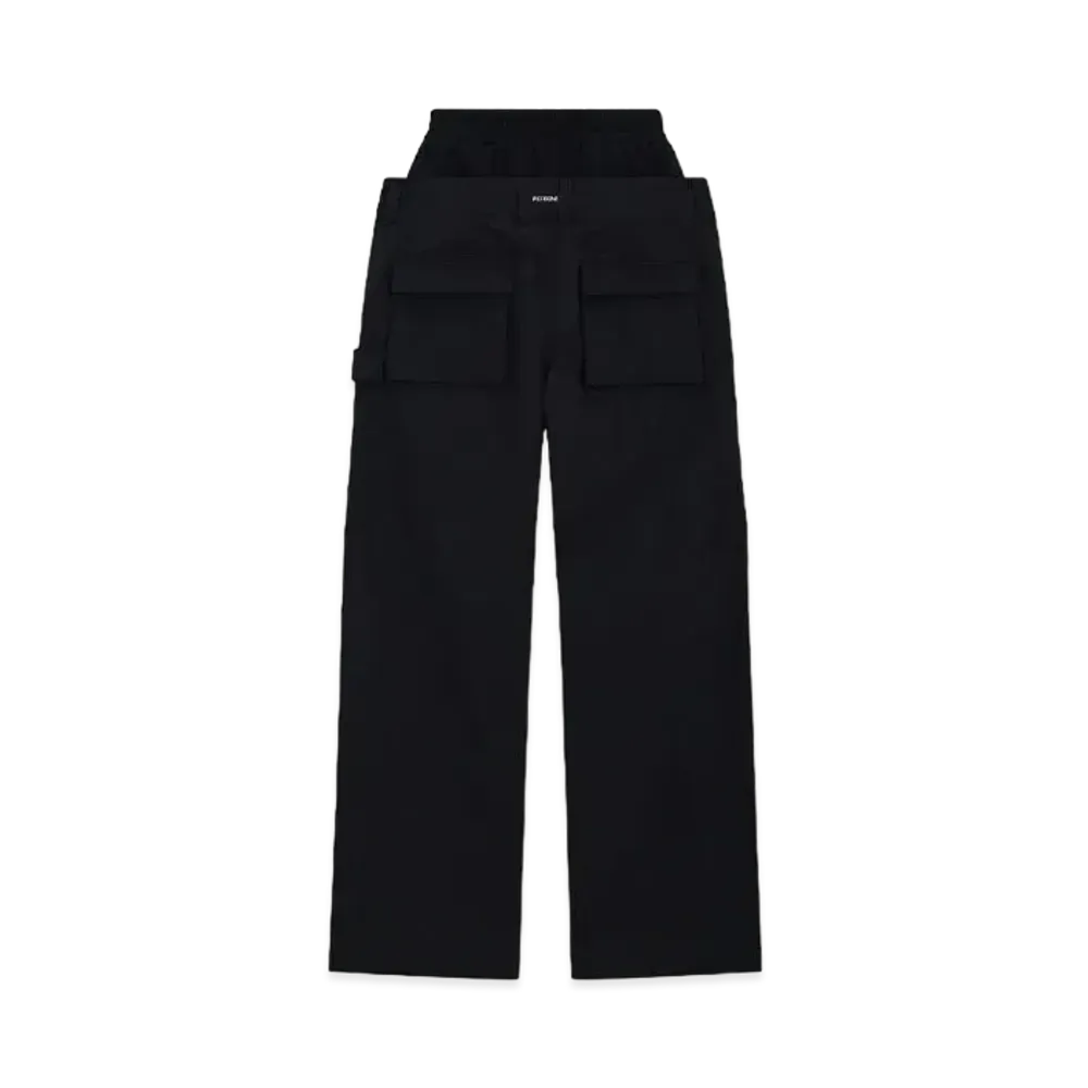 WE11DONE Sagging Pants "Black"