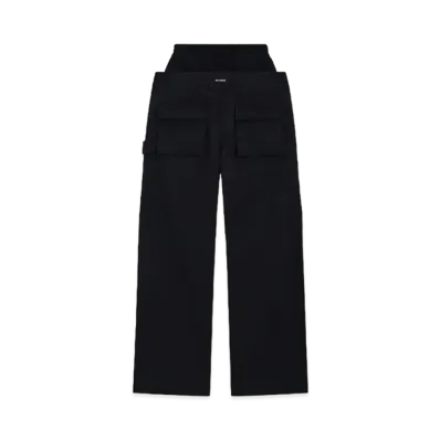 WE11DONE Sagging Pants "Black"