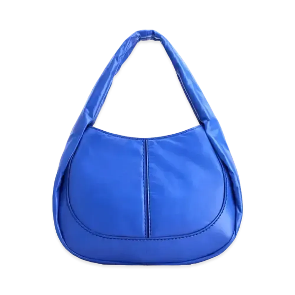 TOD'S Shirt Hobo Bag Small "Blue"